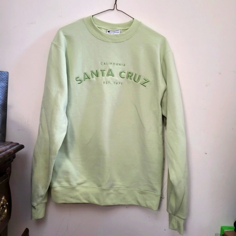 Mint Green Santa Cruz Crewneck